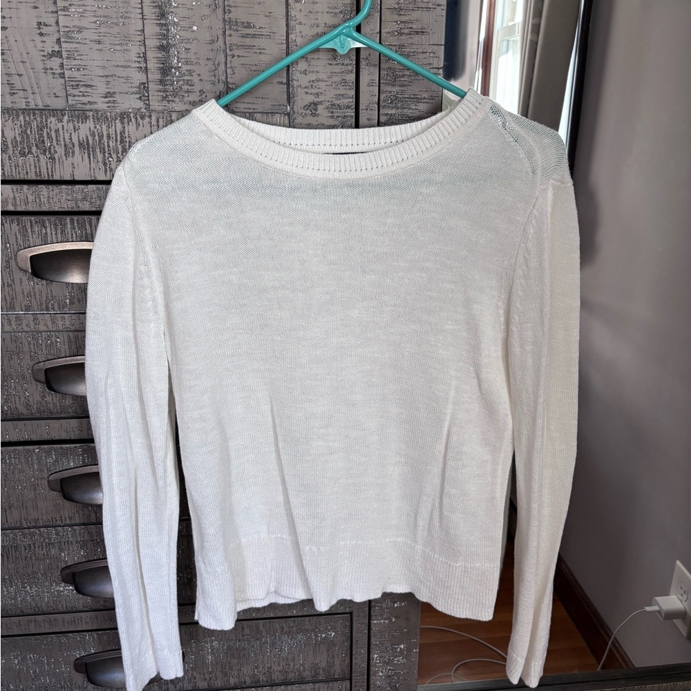 Banana Republic white Knit Sweater